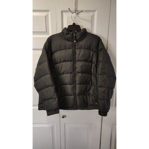 L.L.Bean Black Goose Down Puffer Jacket 2X
